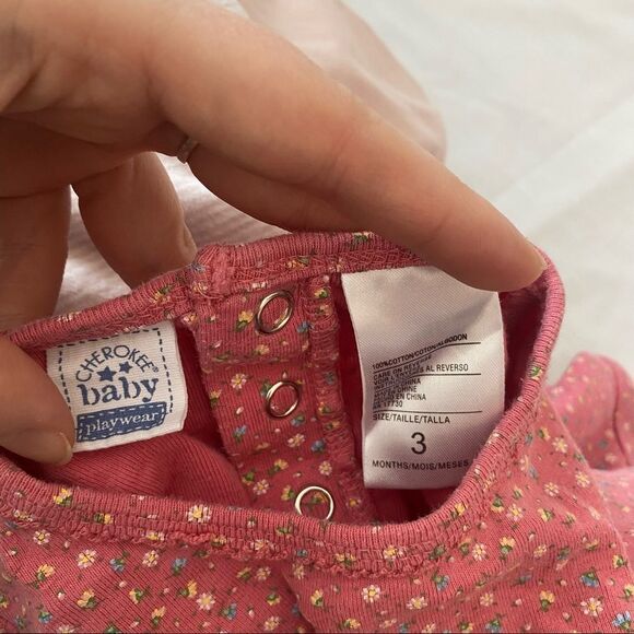 3M Baby Girl Clothes Bundle Onesies and Sleepers Size 3 Months - Picture 11 of 12